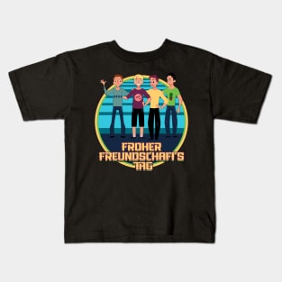 froher freundschafts tag Kids T-Shirt